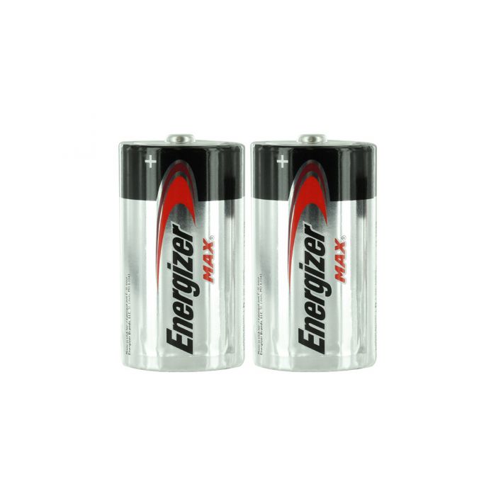 Energizer Max D Alkaline Batteries - 2 Piece Shrink Pack