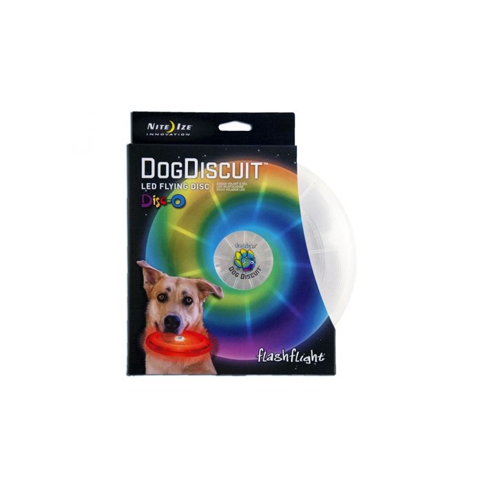 FlashFlight Dog Discuit - Disco LED