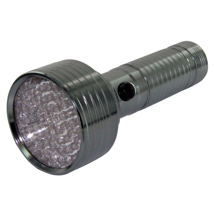 Golden Gadgets UV LED Flashlight - Silver