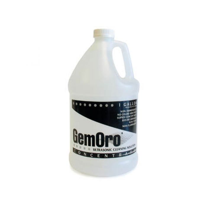 GemOro Super Concentrated Ultrasonic Cleaning Solution-Gallon Sized