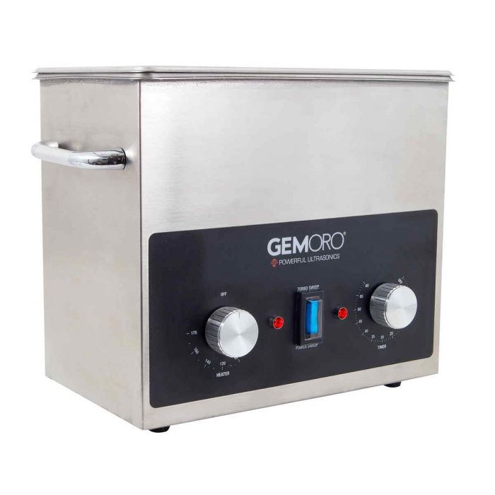GemOro 3 Quart Next Generation Ultrasonics Cleaner With Heater (GEMORO-1735)