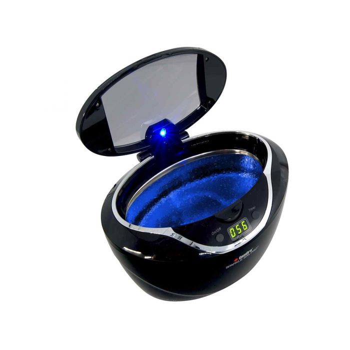 GemOro Sparkle Spa Pro - Personal Ultrasonic Cleaner - Black