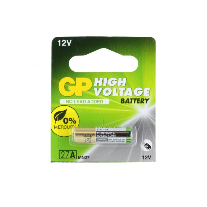 GP Gold Peak A27 / 27A 12V Alkaline Batter - 1 Tear Strip