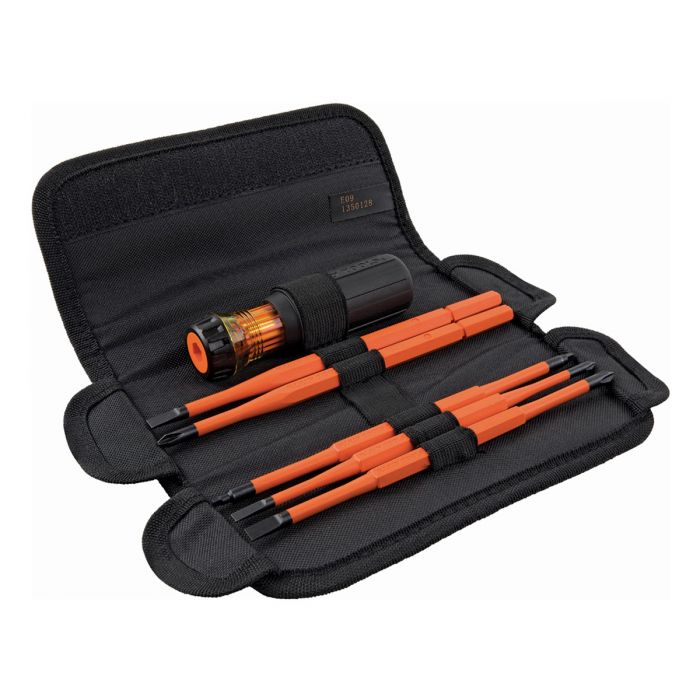 Klein Tools 8-in-1 Insulated Interchangeable Screwdriver Set