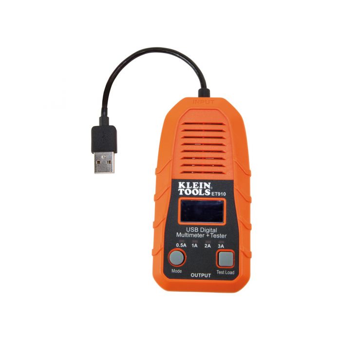 Klein Tools USB Digital Meter and Tester - USB-A