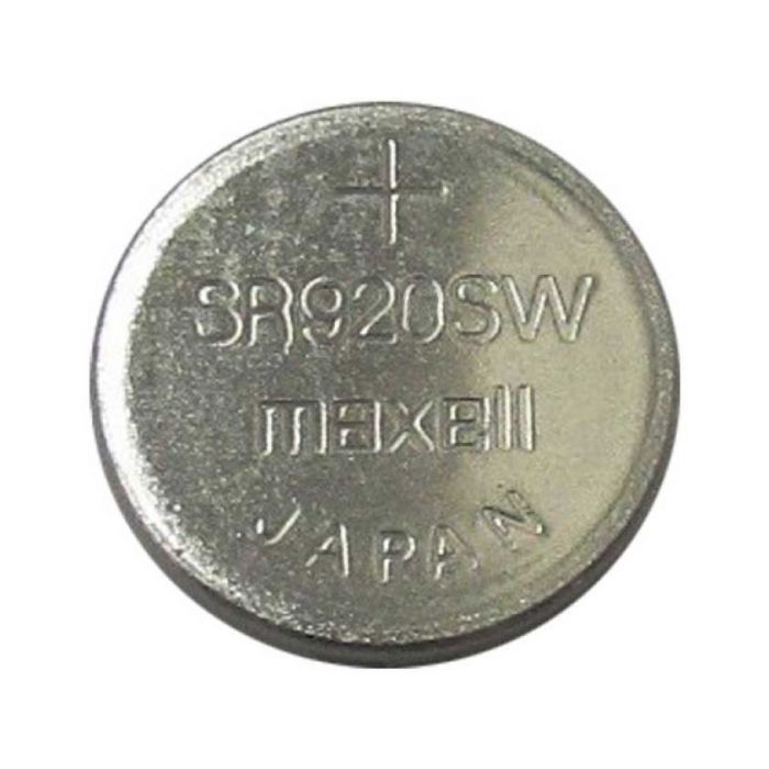 Maxell 370 / 371 Silver Oxide Coin Cell Battery - 45mAh  - 1 Piece Bulk