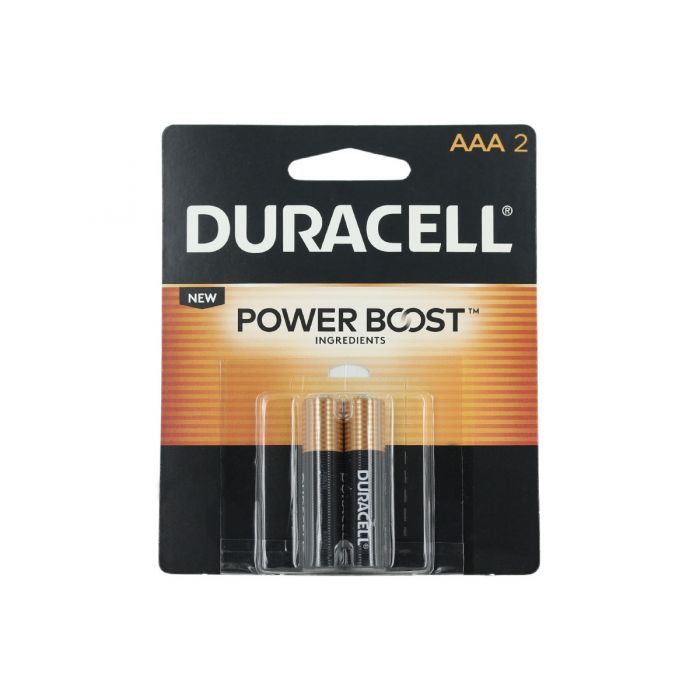 Duracell Coppertop AAA Alkaline Batteries - 2 Piece Retail Packaging