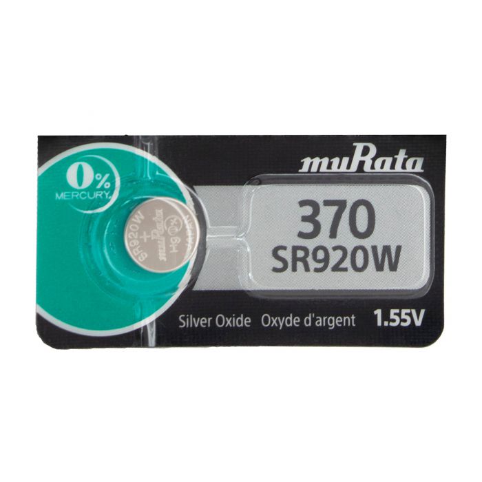 Murata SR920W 370 Coin Cell - Tear Strip