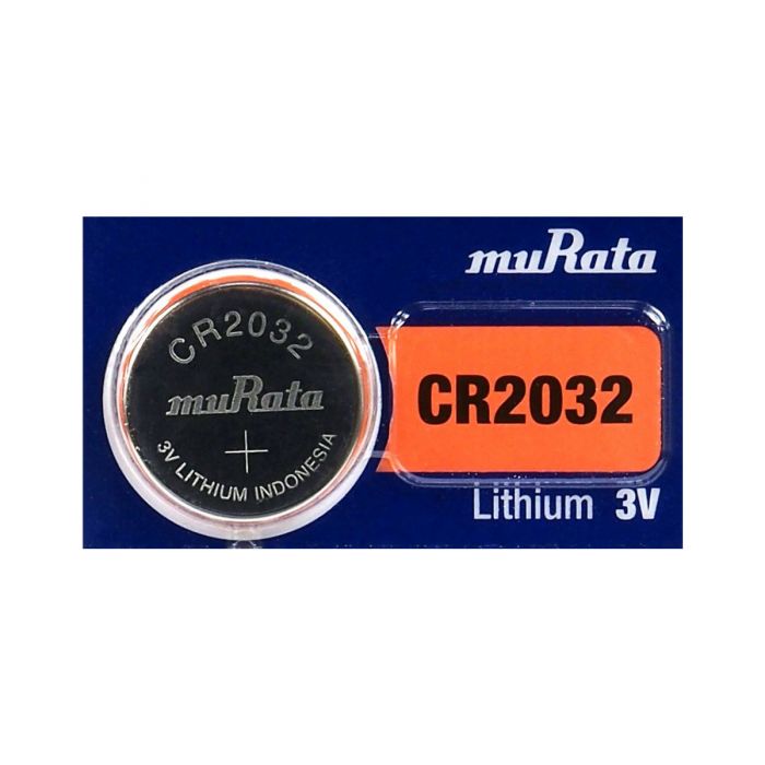 Murata CR2032 Lithium Coin Cell Battery - 1 Piece Tear Strip