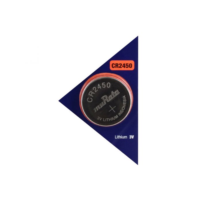 Murata CR2450 Lithium Coin Cell Battery - 1 Piece Tear Strip