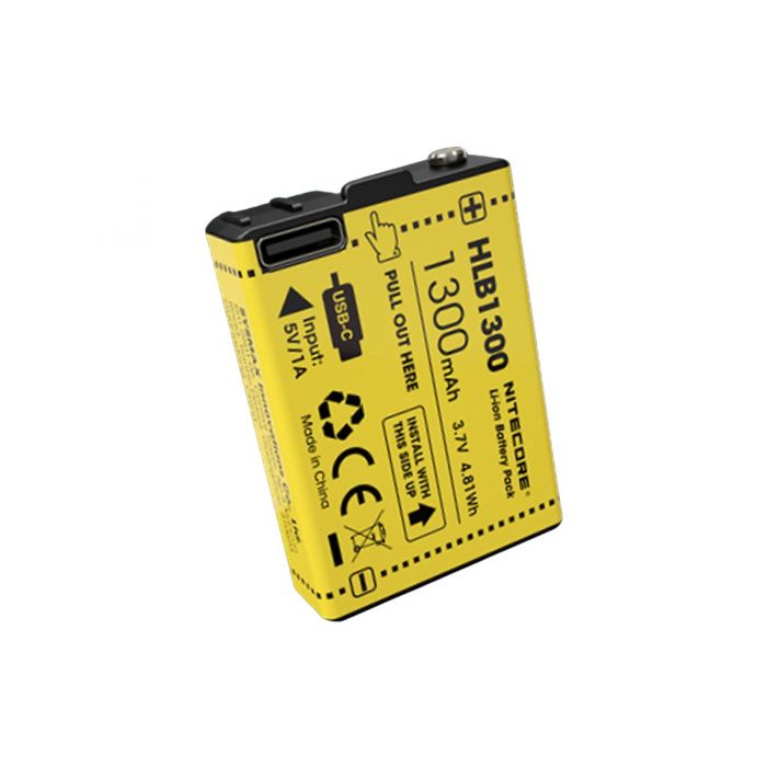 Nitecore HBL-1300 Rechargeable Li-ion Battery Pack for UT27