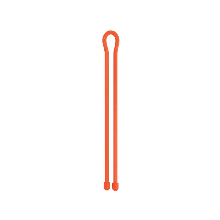 Nite Ize Gear Tie Reusable Rubber Twist Tie 32 in. - 2 Pack - Bright Orange