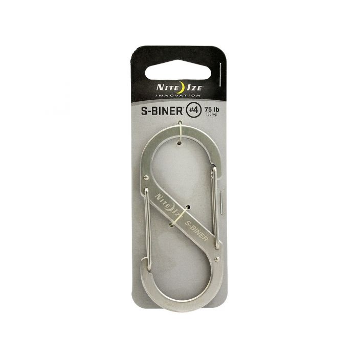 Nite Ize S-Biner Universal Clip - Large #4 - Stainless