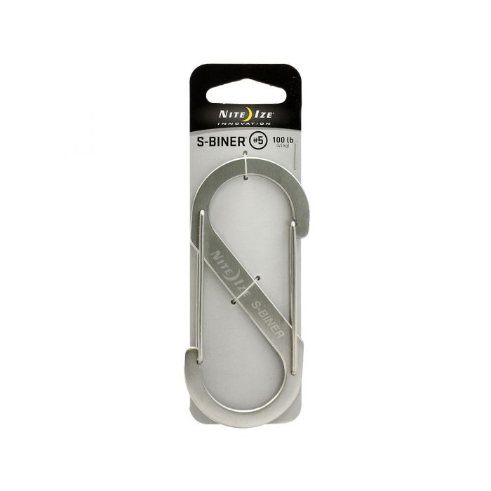 Nite Ize S-Biner Universal Clip - Large #5 - SB5-03-11 - Stainless