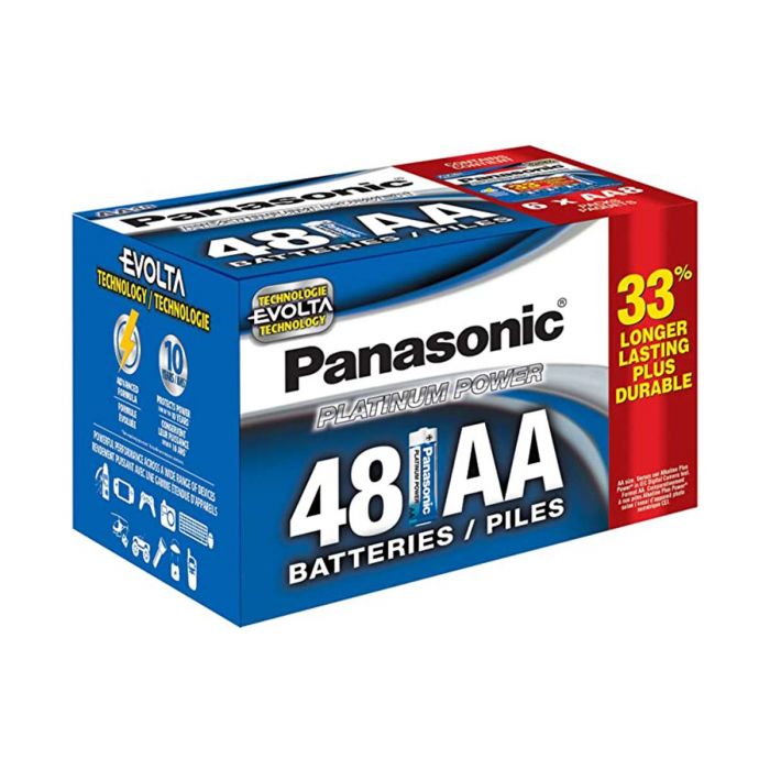 Panasonic Platinum Power AA 48 Pack