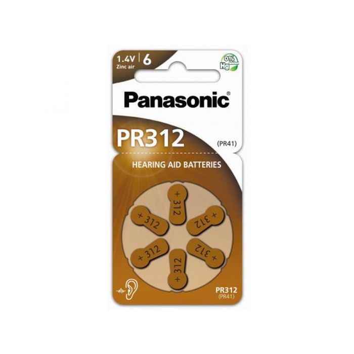 Panasonic PR312 - 6 Pack Retail Card