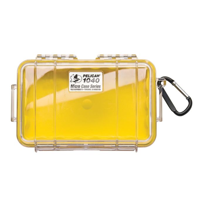 Pelican 1040 - Yellow with Clear Cover