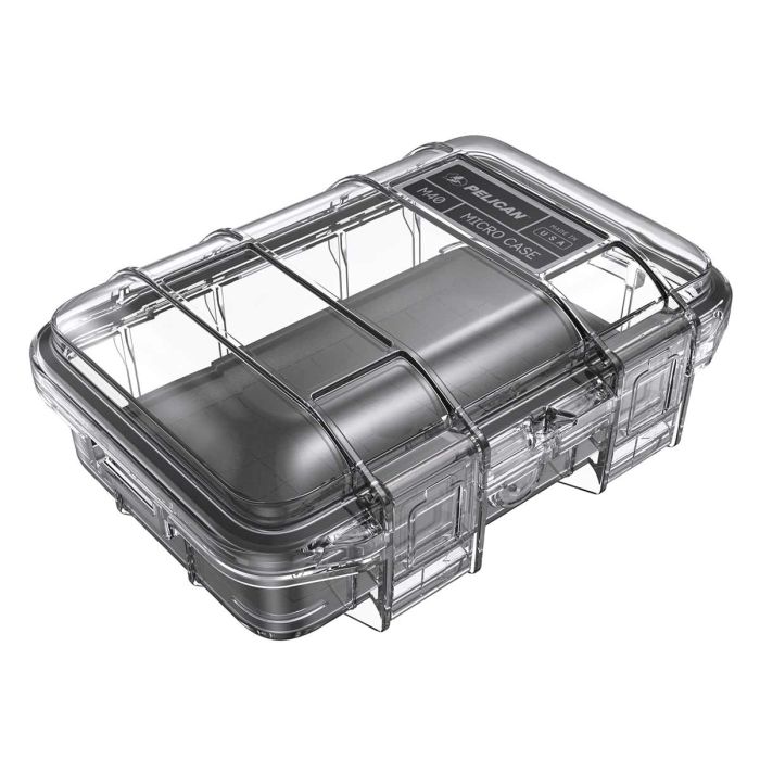 Pelican M40 Micro Case - Clear Case with Black Liner