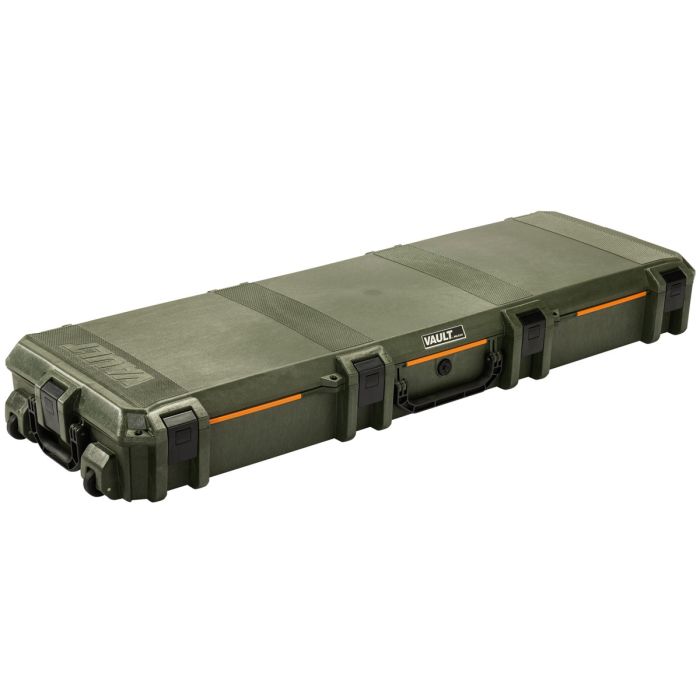 Pelican V800 Wheeled Hard Tactical Rifle Case with Foam - OD Green
