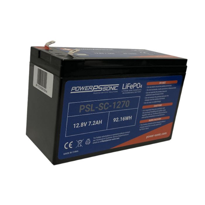 Power-Sonic PSL-SC-1270 Battery - F2 Terminals