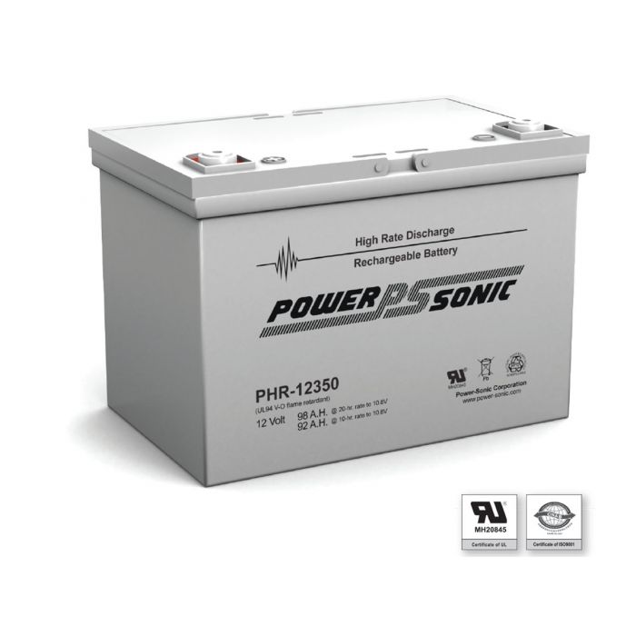 Powersonic PHR-12350 High Rate VRLA Battery