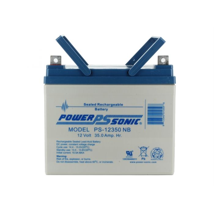 Powersonic PS-12350 SLA Battery 12-Volt 35-AH NB Terminal