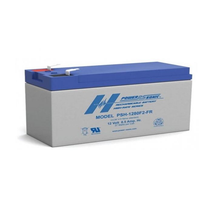 Powersonic PSH-1280FR SLA Battery 12-Volt 8.5-AH F2 Terminal