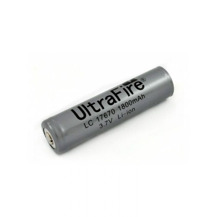 UltraFire 17670 3.7V PROTECTED Li-Ion Rechargeable Battery