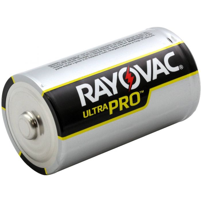 Rayovac Ultra Pro D Alkaline Battery - 1 Piece Bulk