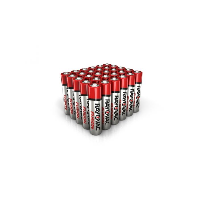 Rayovac Fusion AAA Alkaline Batteries - 30 Piece Box