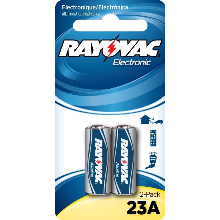 Rayovac 23A Alkaline Batteries - 2 Piece Retail Packaging