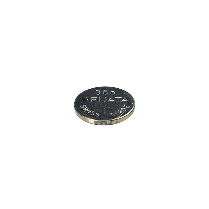 Renata 365 Silver Oxide Coin Cell Battery - 47mAh  - 1 Piece Tear Strip