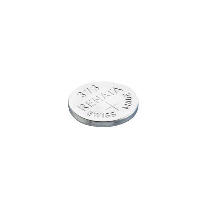 Renata 373 Silver Oxide Coin Cell Battery - 29mAh  - 1 Piece Tear Strip