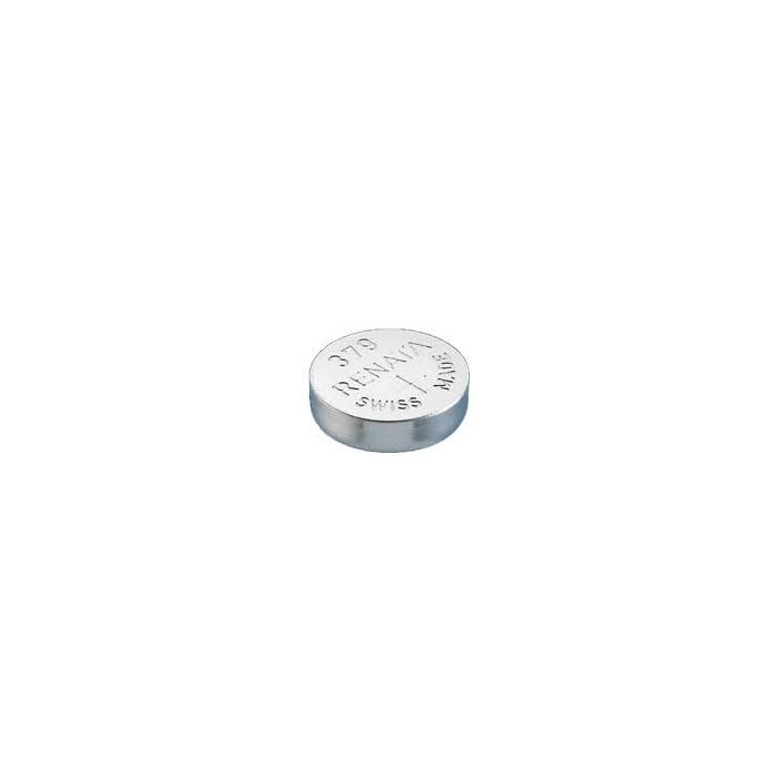 Renata 379 Silver Oxide Coin Cell Battery - 16mAh  - 1 Piece Tear Strip