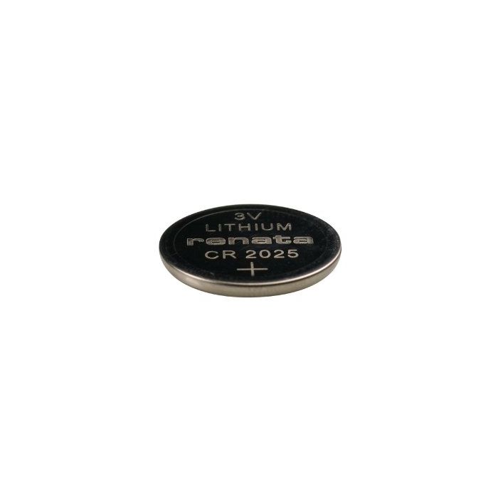 Renata CR2025 Lithium Coin Cell Battery - 165mAh  - 1 Piece Retail Packaging