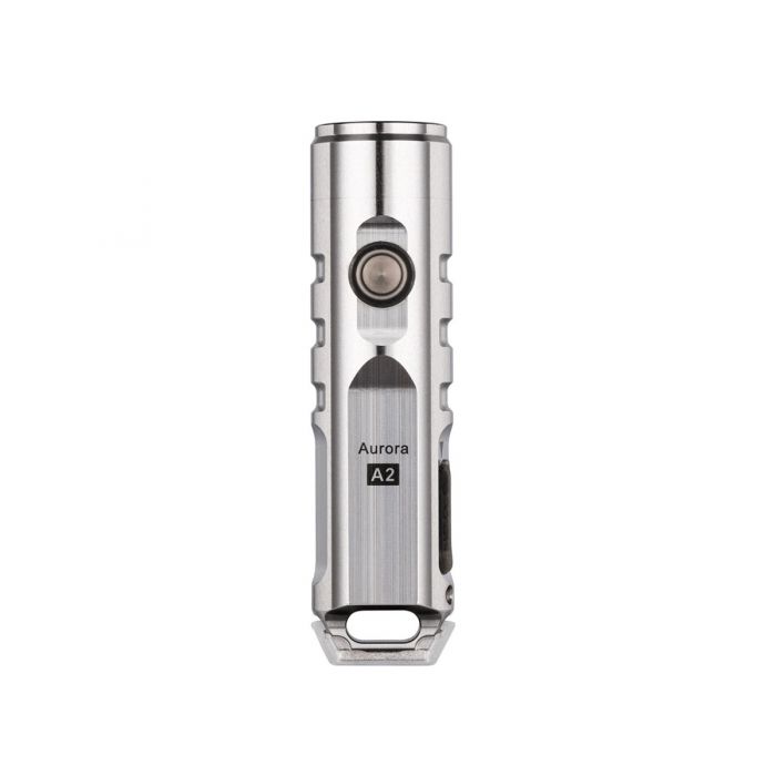 RovyVon Aurora A2 Keychain Flashlight - Nichia 219C - Silver