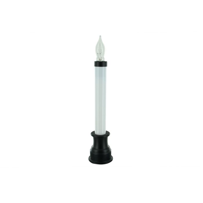 Sillites 7.5in Window Candle - Matte Black