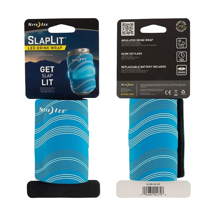 Nite Ize SlapLit LED Drink Wrap - Blue
