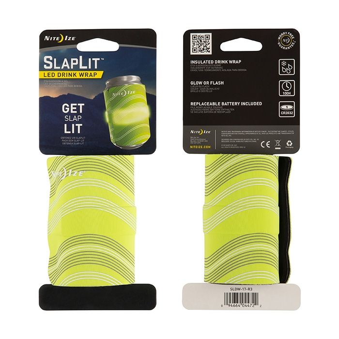 Nite Ize SlapLit LED Drink Wrap - Green