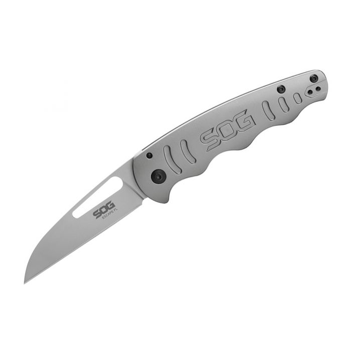 SOG Escape FL Folding Knife - 3 Inch - Silver