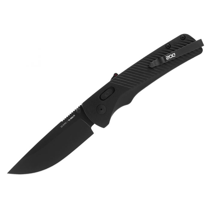 SOG Flash AT-XR Mk3 Folding Knife - Black Out -  Peg Box