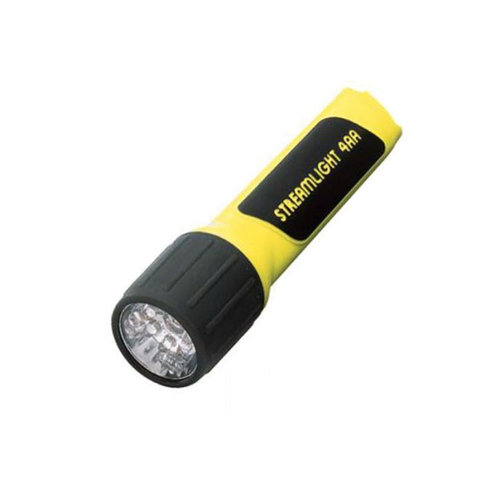 Streamlight 4AA ProPolymer LED Flashlight - 7 White LEDs - Yellow - Boxed