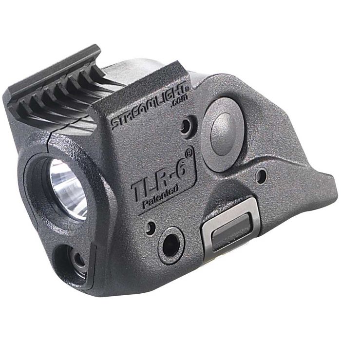 Streamlight TLR-6 Rail (Smith & Wesson M&P) with white LED and red laser. Includes two CR 1/3N lithium batteries