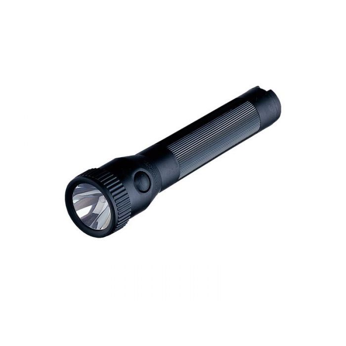 Streamlight PolyStinger Rechargeable Flashight with 120V AC/DC Charger and 2 Sleeves - C4 LED - 385 Lumens - Includes NiCd Sub-C Battery Pack - Black (76113)