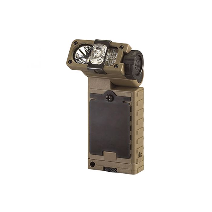 Streamlight Sidewinder Rescue Hands-Free Flashlight with MOLLE Retainer, Paracord - White, Green, Blue and IR LEDs - 55 Lumens - Includes 2 x AAs - Clam Package (14069)