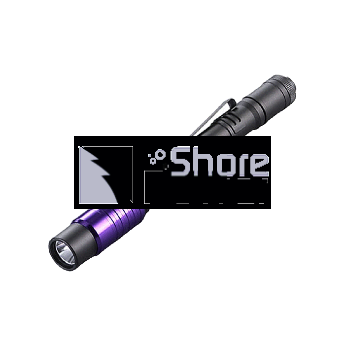 Streamlight Stylus Pro USB UV LED Rechargeable Penlight - Includes Stylus Pro USB Battery - With USB cord & nylon holster - Black with white UV LED (66149)
