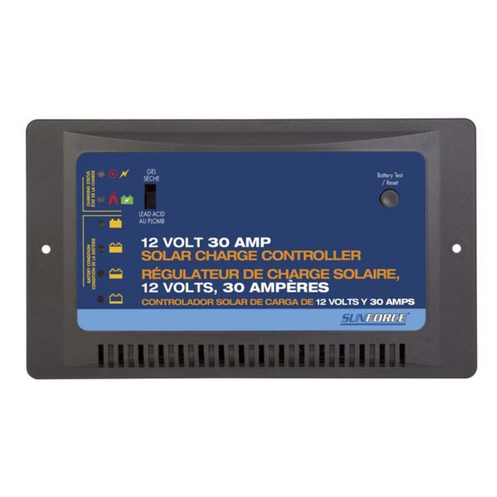 Sunforce 60022 30 Amp Solar Charge Controller