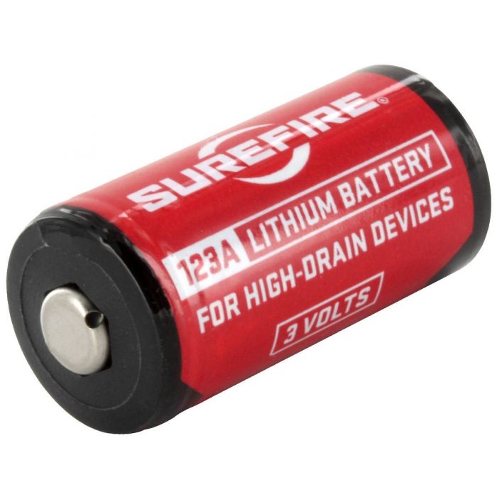 SureFire CR123A Lithium Battery