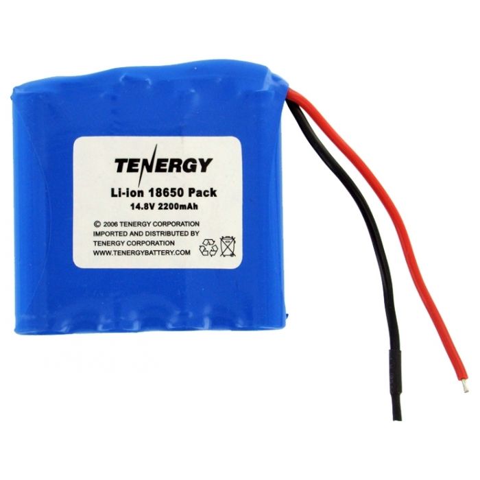 Tenergy 31021 Li-ion 18650 14.8V 2200mAh Battery Pack