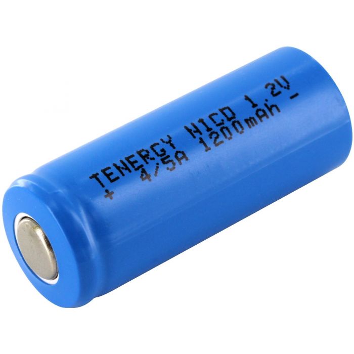 Tenergy 20203 4/5 A 1200mAh 1.2V NiCd Flat Top Battery - Bulk